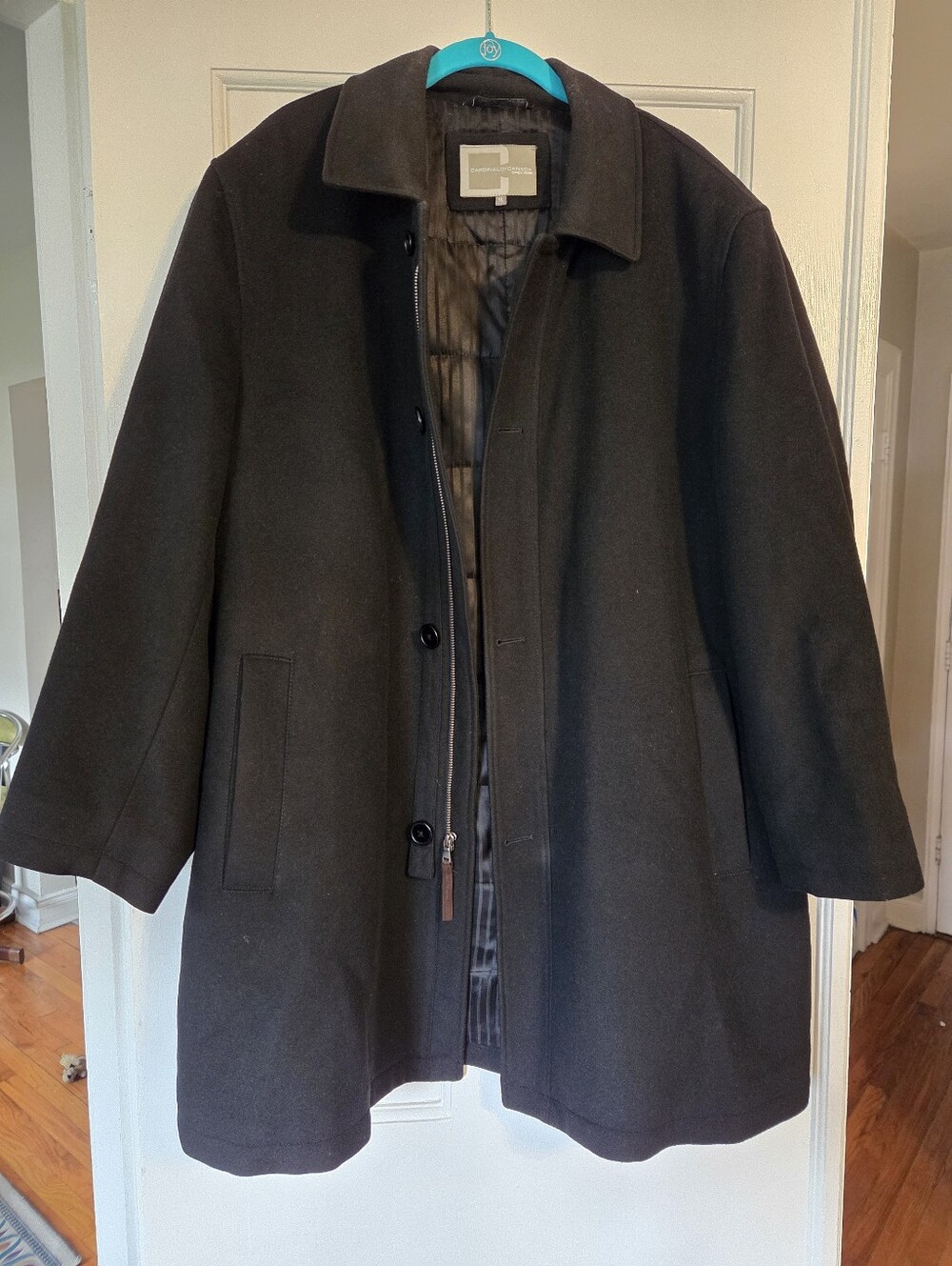 100% Wool Cardinal of Canada Black Jacket - XL